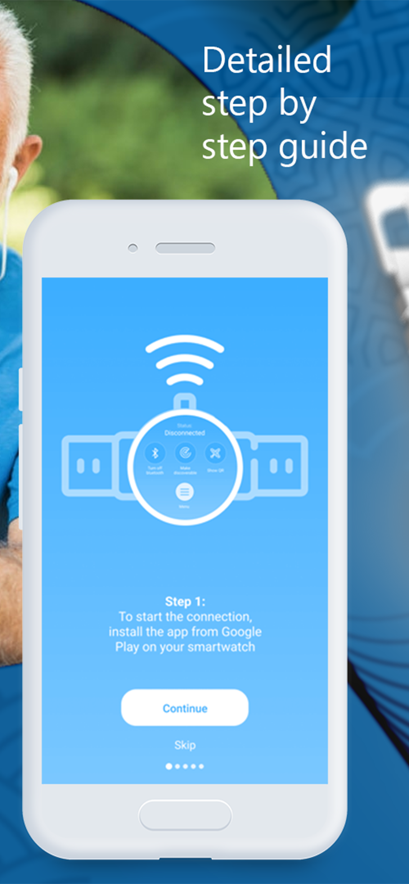 اسکرین شات 7 برنامه Smart watch app: bt notifier