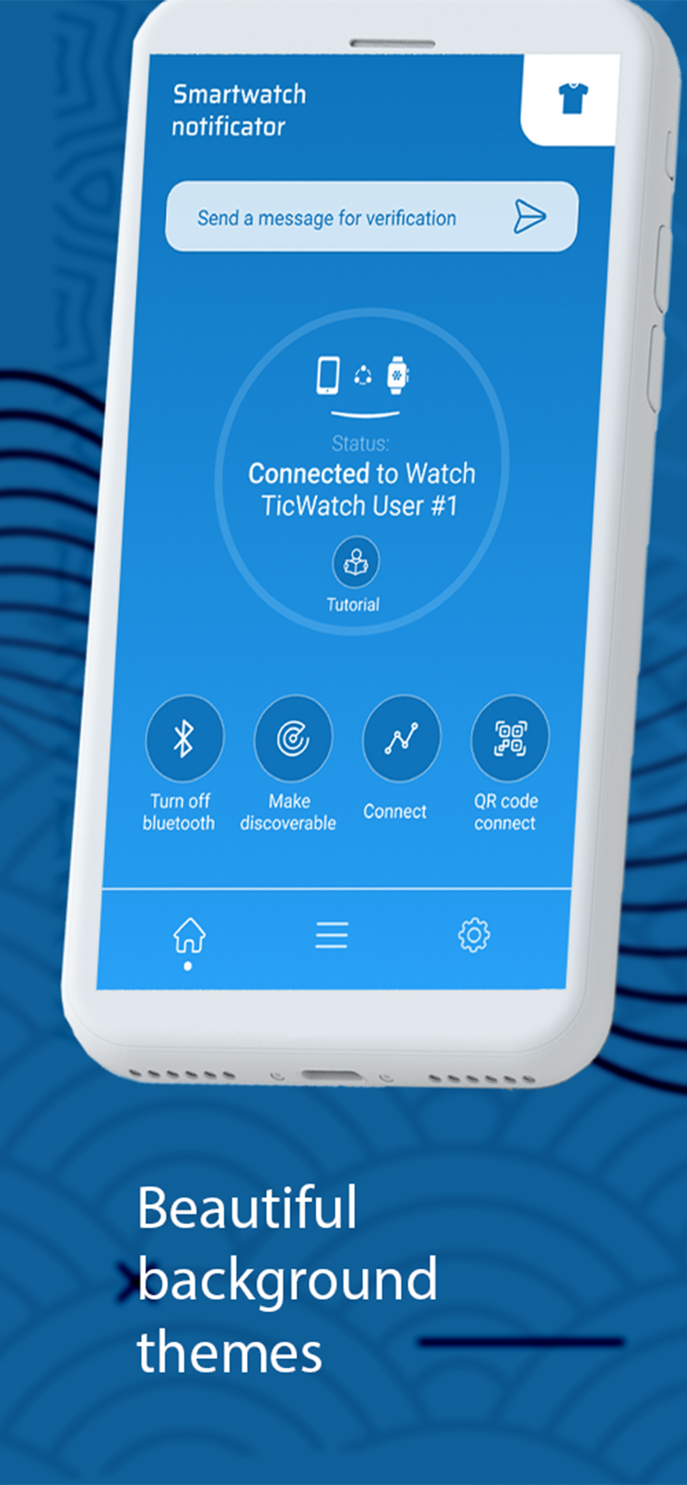 اسکرین شات 5 برنامه Smart watch app: bt notifier
