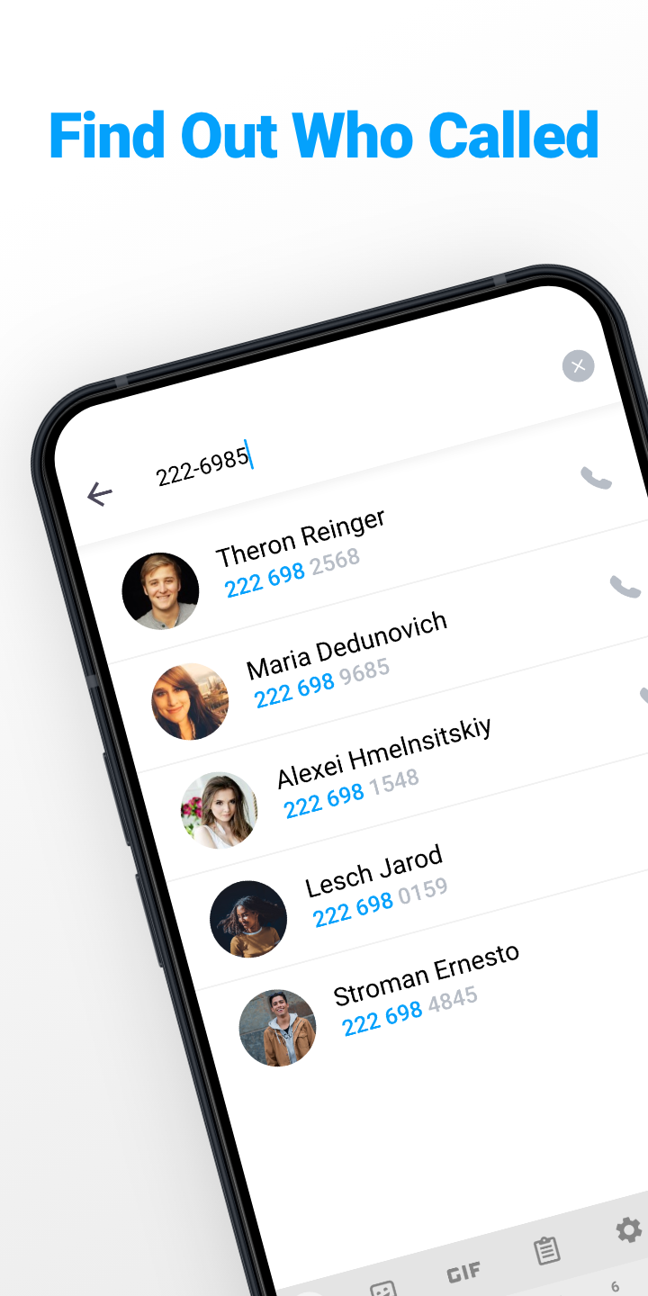 اسکرین شات 2 برنامه Sync.ME: Caller ID & Contacts