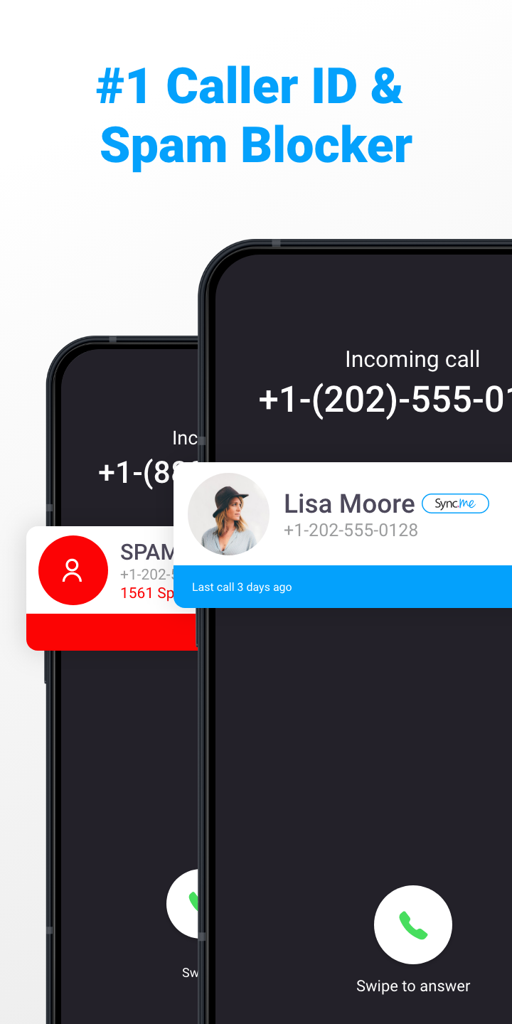 اسکرین شات 1 برنامه Sync.ME: Caller ID & Contacts