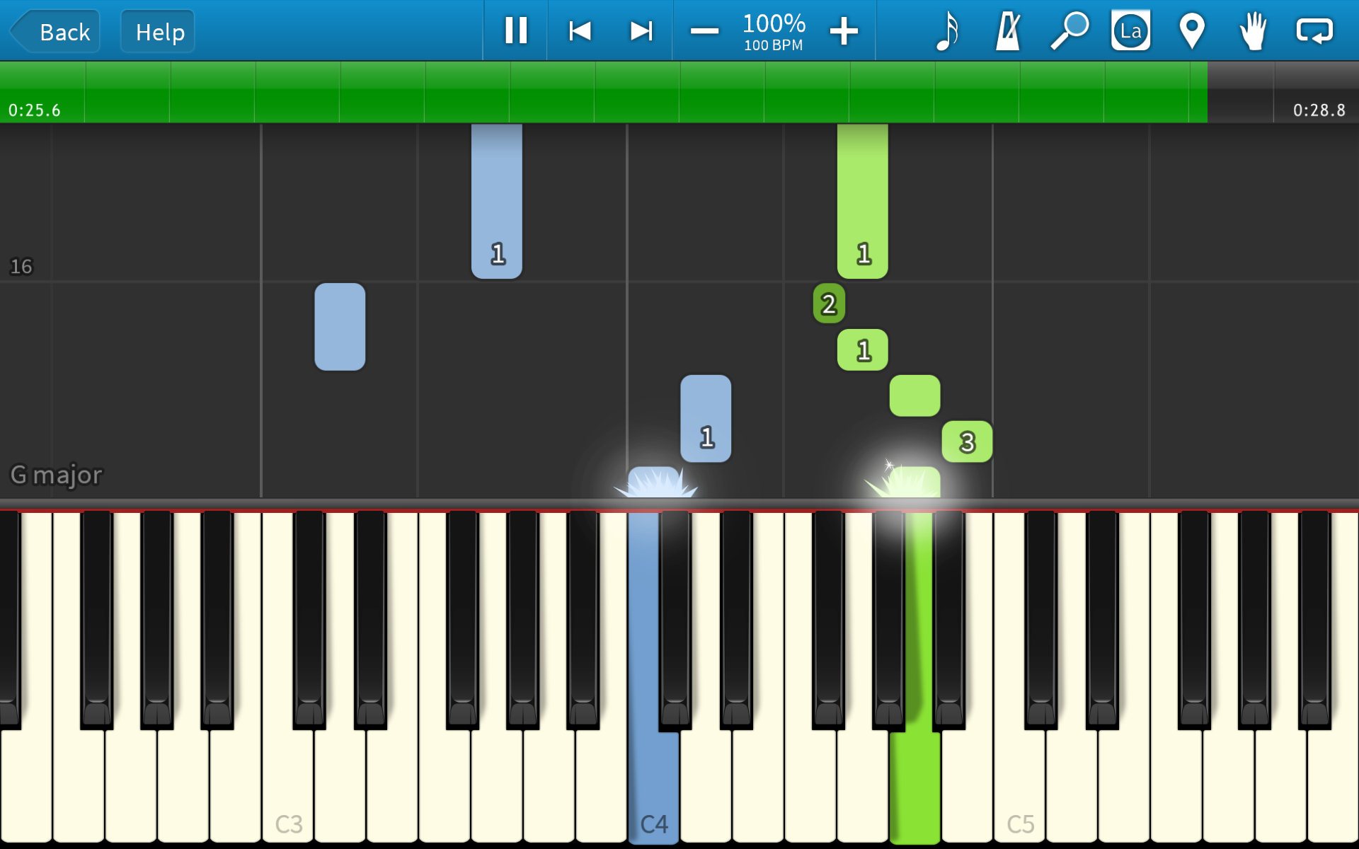 اسکرین شات 1 برنامه Synthesia