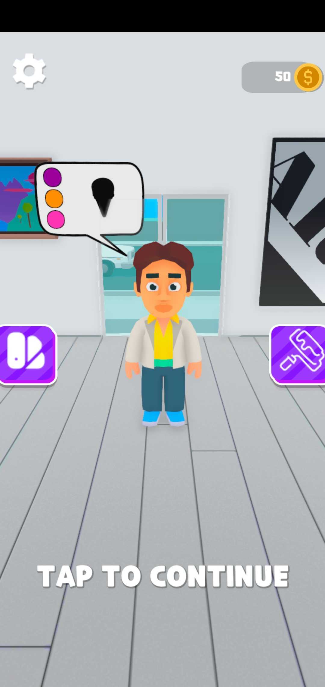 اسکرین شات 1 بازی Spin art 3D