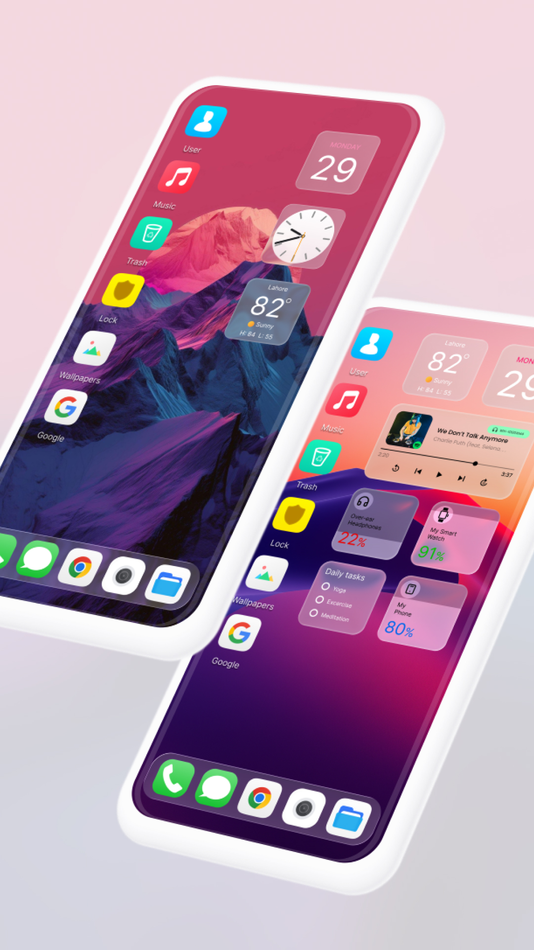 اسکرین شات 1 برنامه OS Style Launcher