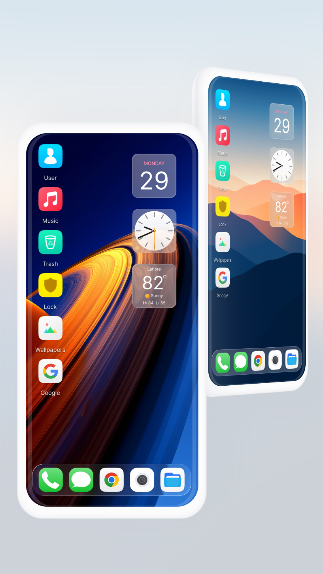 اسکرین شات 4 برنامه OS Style Launcher
