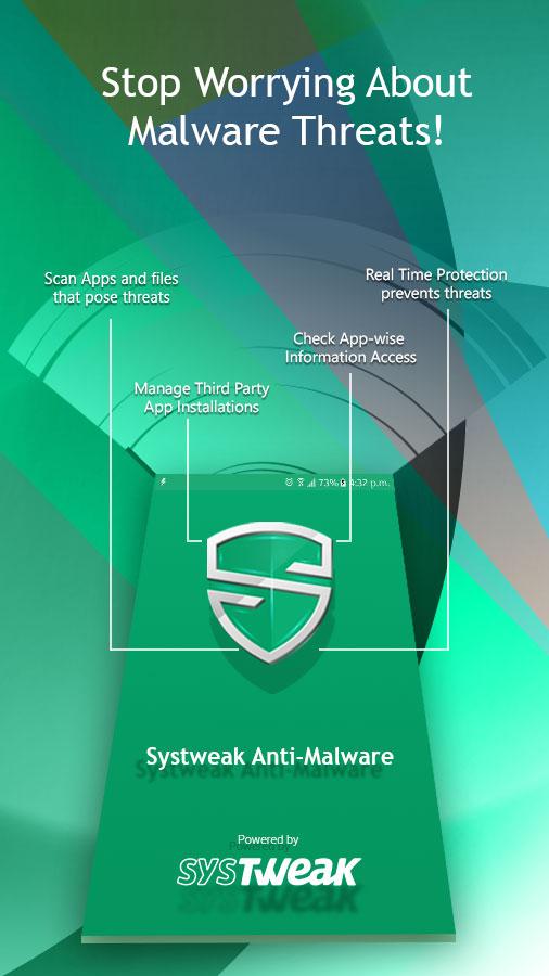 اسکرین شات 1 برنامه Systweak Anti-Malware