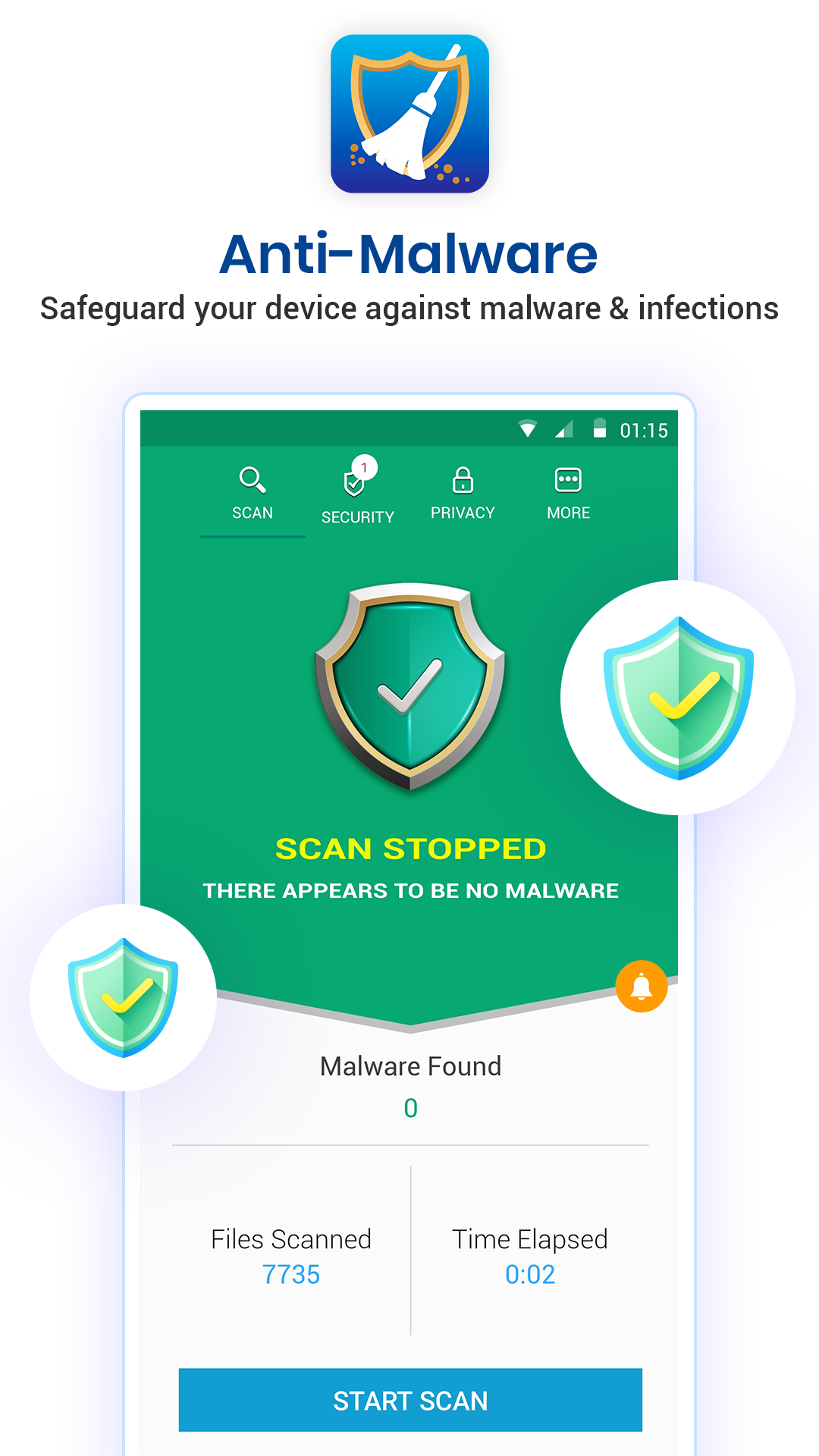 اسکرین شات 3 برنامه Smart Phone Cleaner