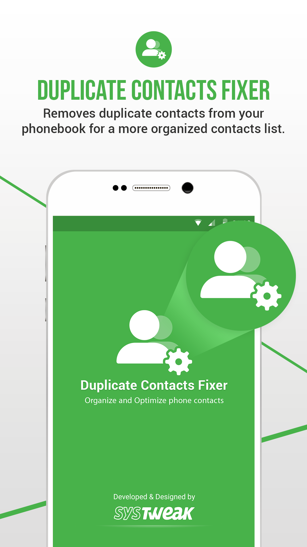 اسکرین شات 1 برنامه Duplicate Contacts Fixer