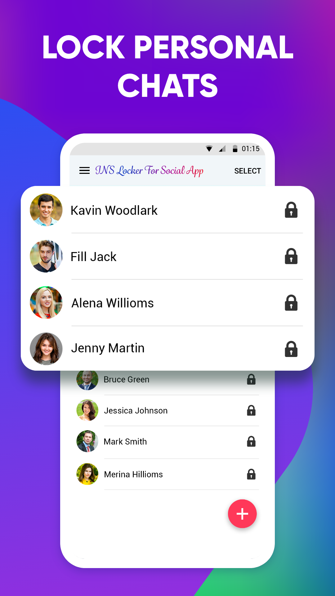 اسکرین شات 3 برنامه INS Locker For Social App