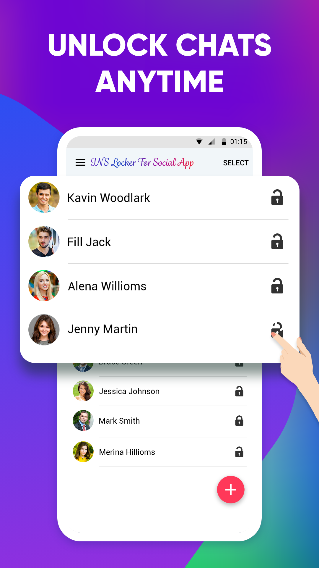 اسکرین شات 4 برنامه INS Locker For Social App