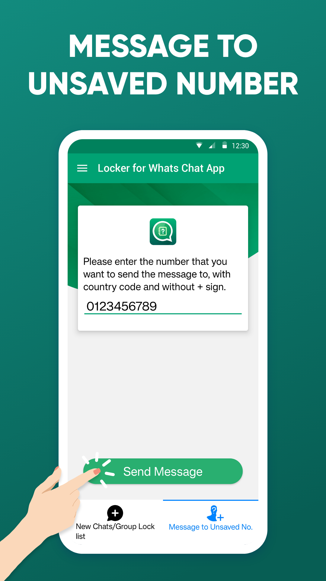 اسکرین شات 8 برنامه Locker for Whats Chat App
