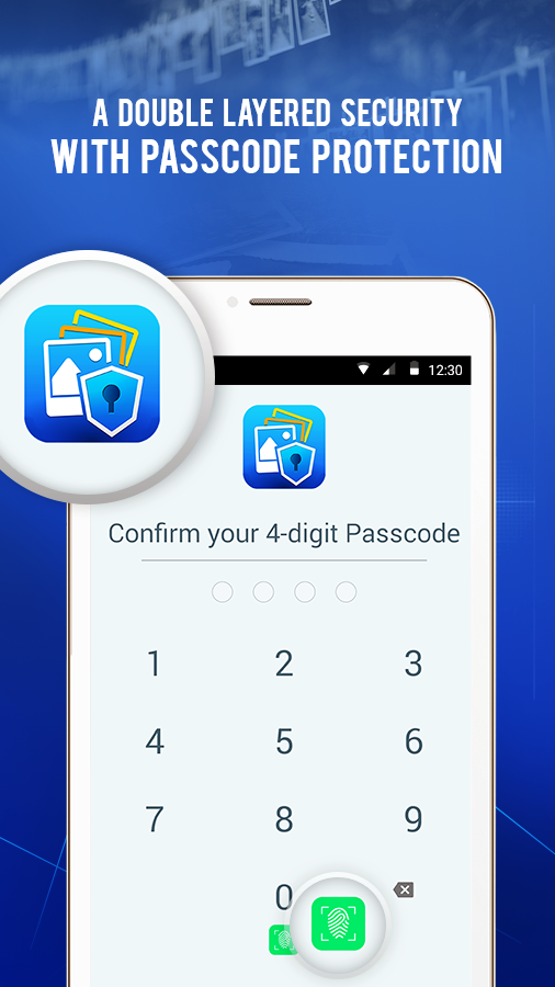 اسکرین شات 2 برنامه Keep Photos Secret:Hide Photos