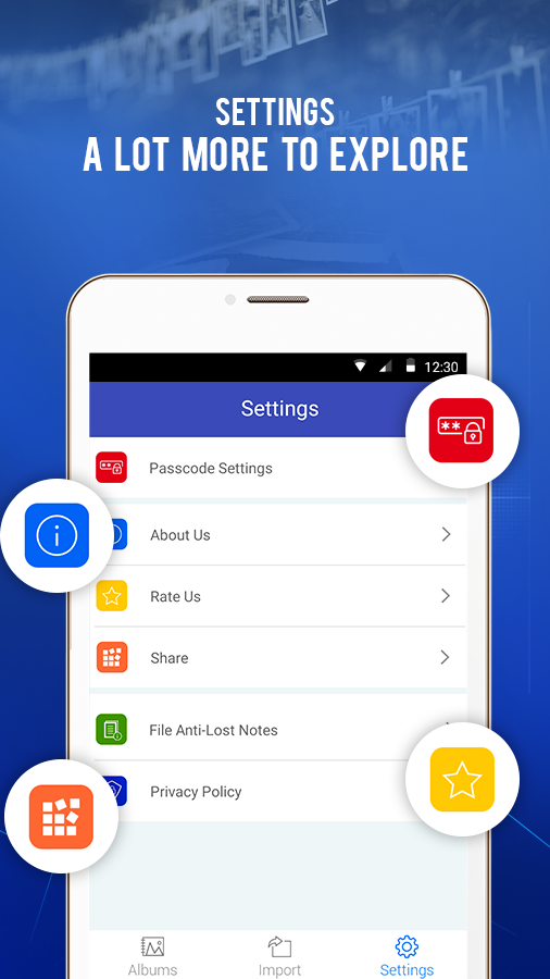 اسکرین شات 8 برنامه Keep Photos Secret:Hide Photos