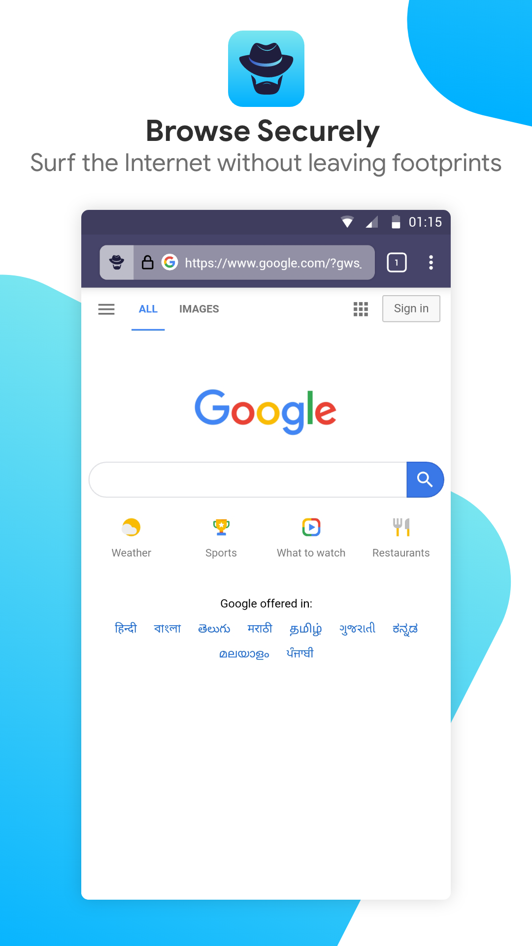 اسکرین شات 3 برنامه Private Browser Care