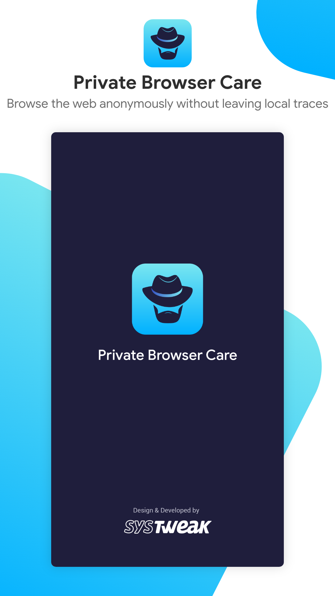 اسکرین شات 1 برنامه Private Browser Care