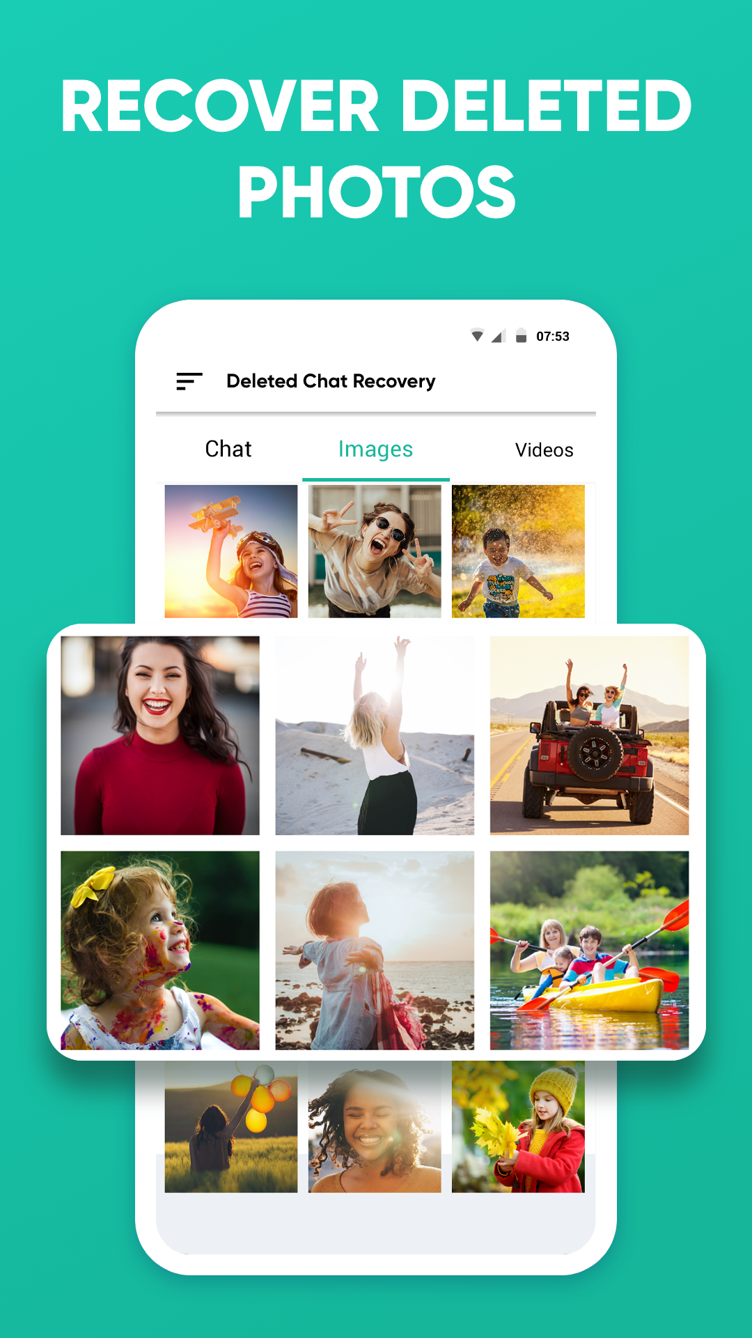 اسکرین شات 2 برنامه Deleted Chat Recovery
