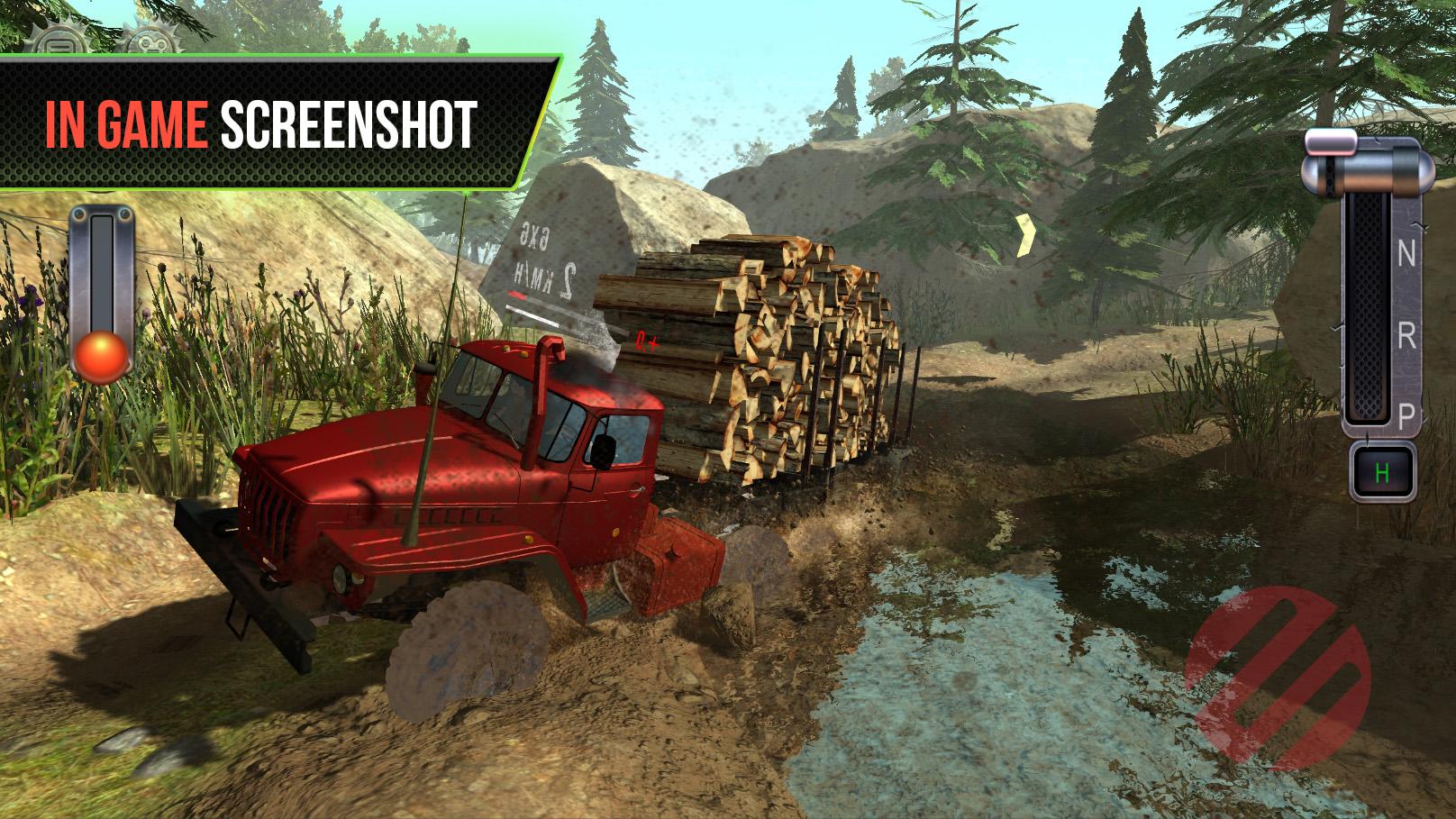 اسکرین شات 2 بازی Truck Simulator OffRoad 4