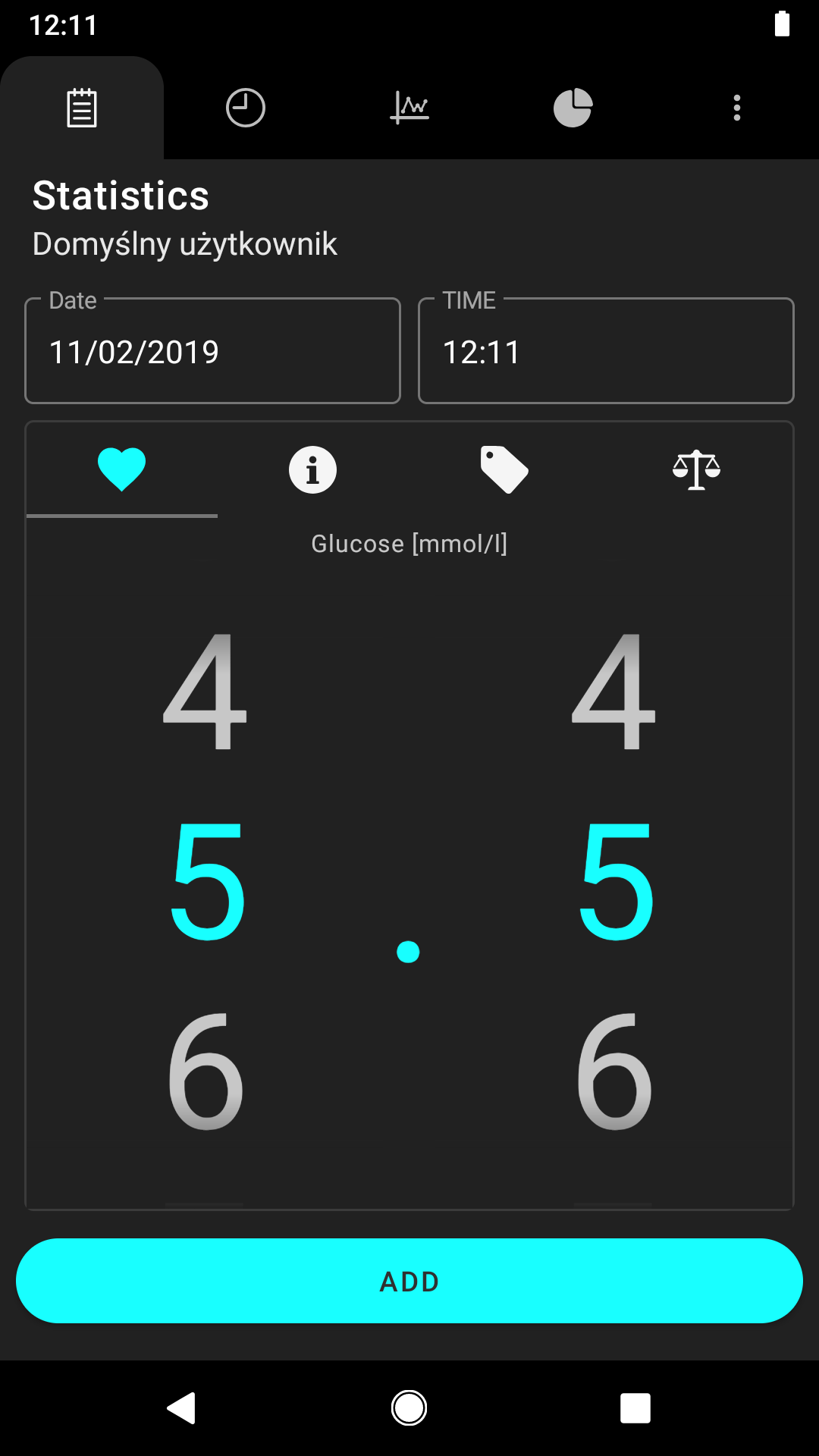 اسکرین شات 1 برنامه Diabetes