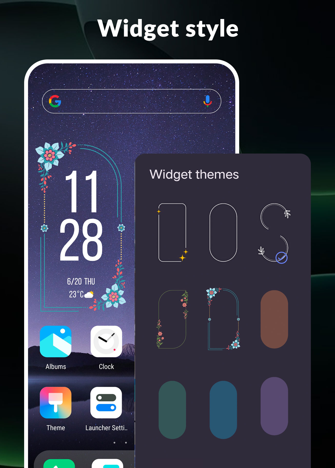 اسکرین شات 2 برنامه Victor Launcher