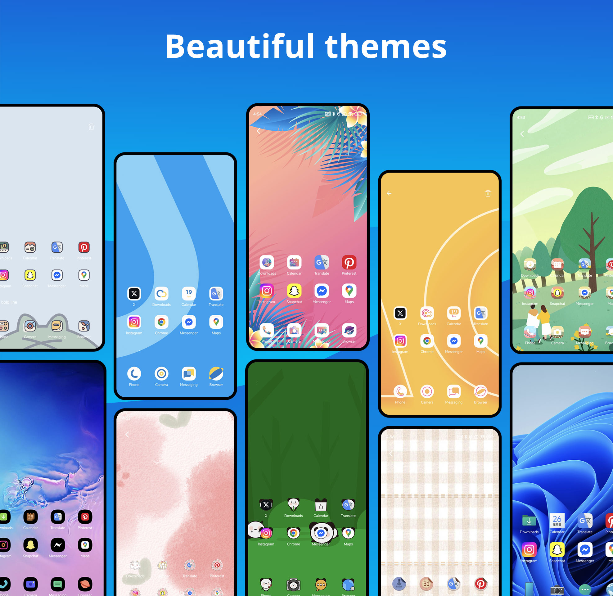 اسکرین شات 2 برنامه TipTop Launcher for Android 16