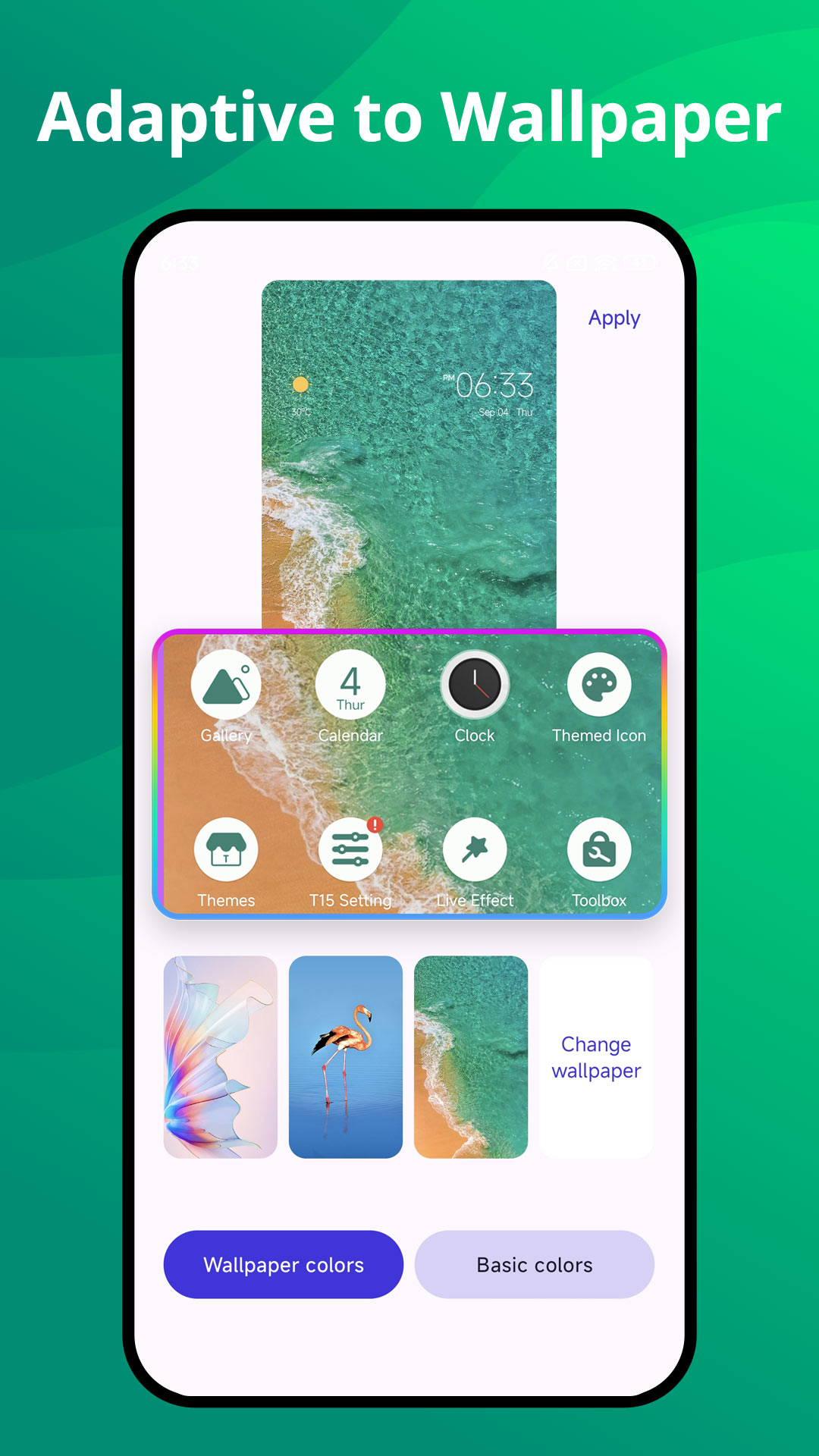 اسکرین شات 5 برنامه TipTop Launcher for Android 16