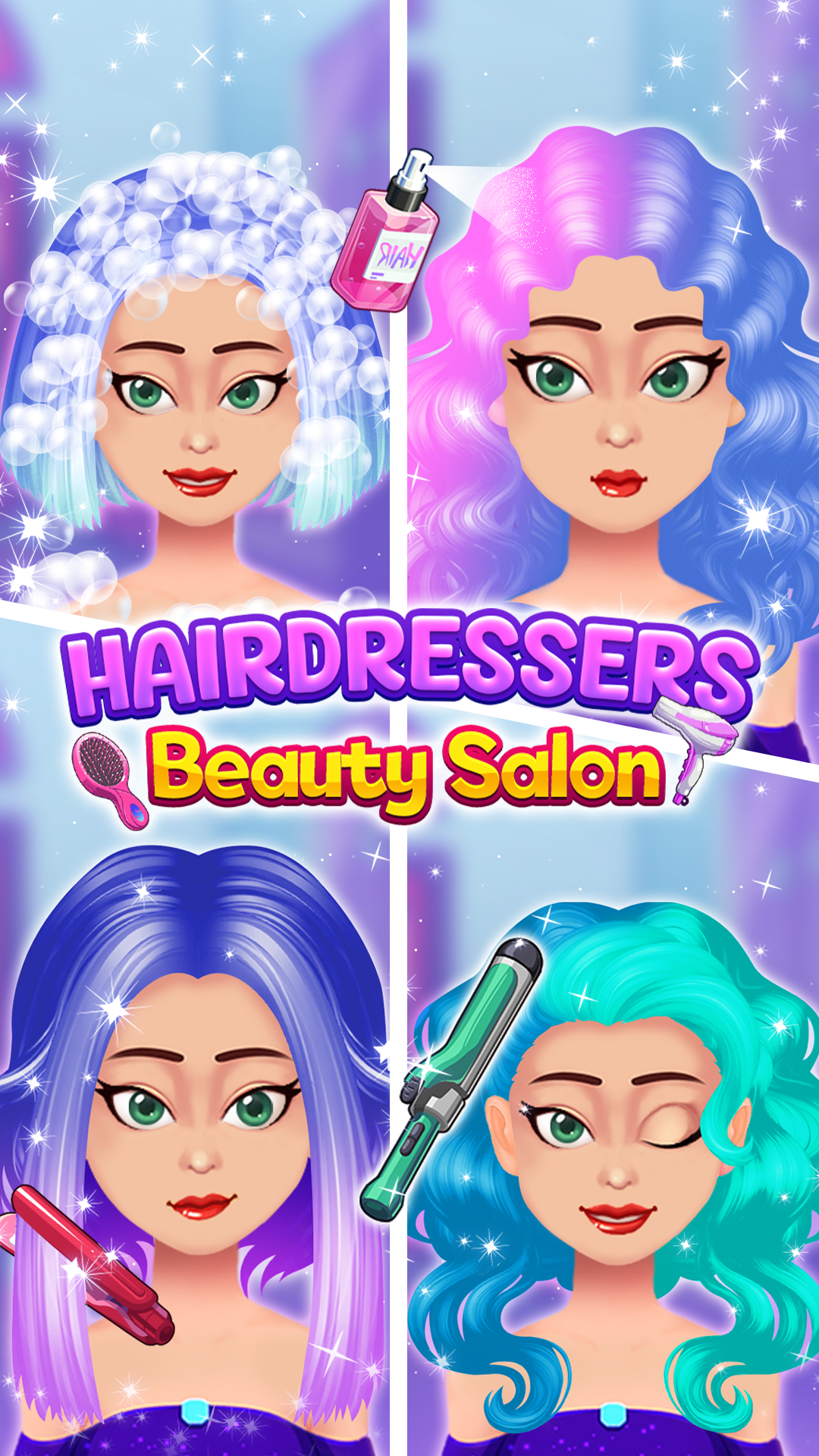 اسکرین شات 4 بازی Beauty salon: Hairdressers