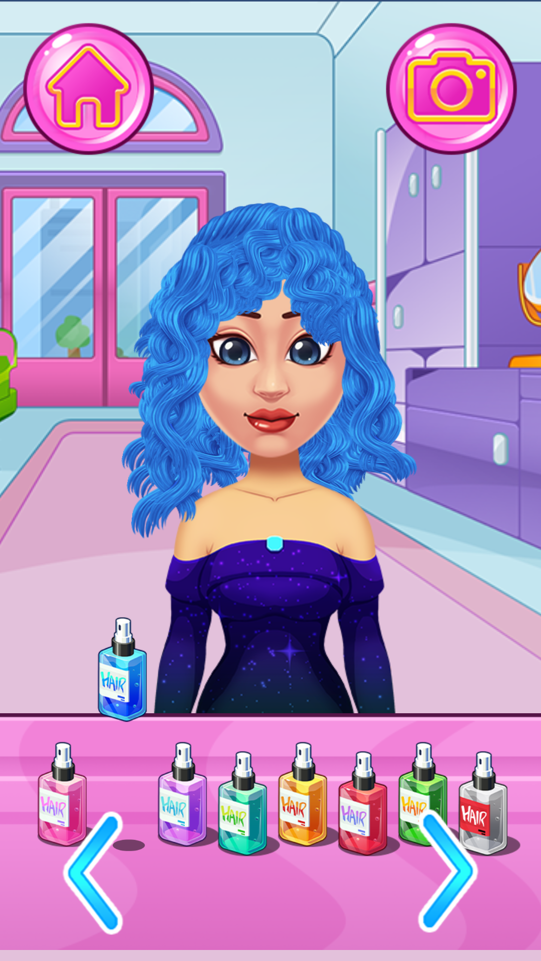 اسکرین شات 4 بازی Beauty salon: Hairdressers