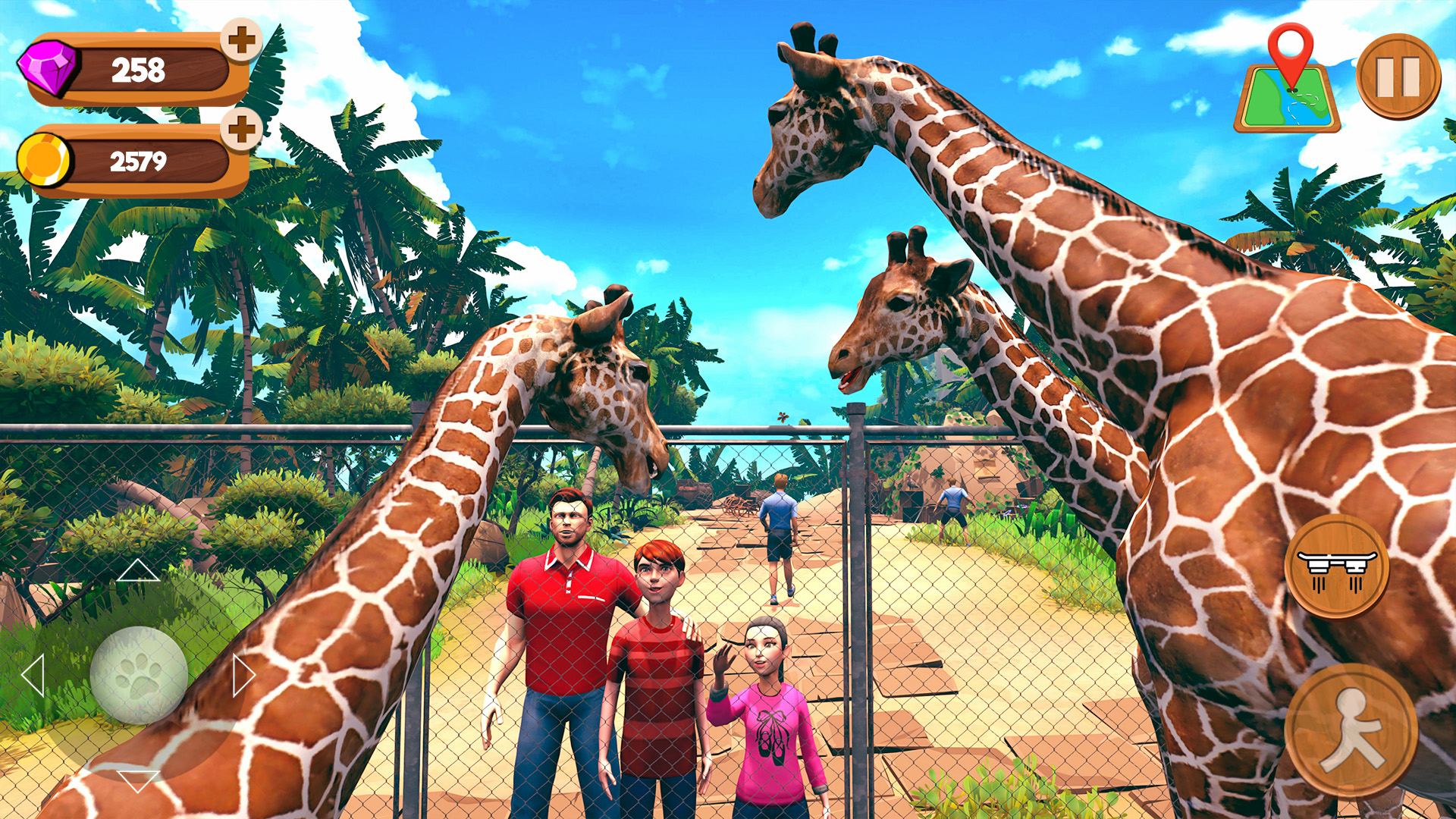 اسکرین شات 4 برنامه Zoo Keeper Craft Animal Park