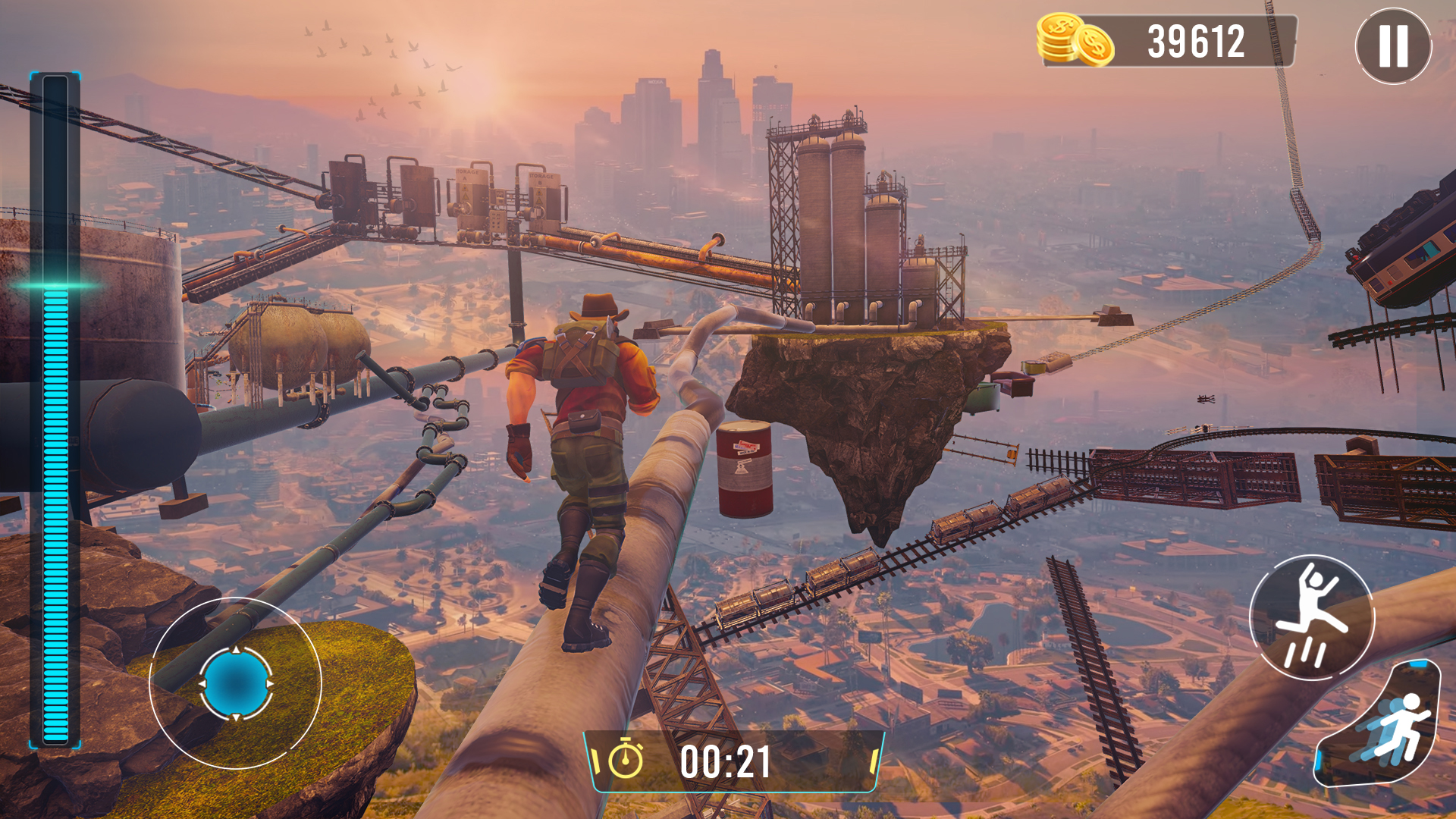 اسکرین شات 1 بازی Only Jump Up: Parkour Games 3D