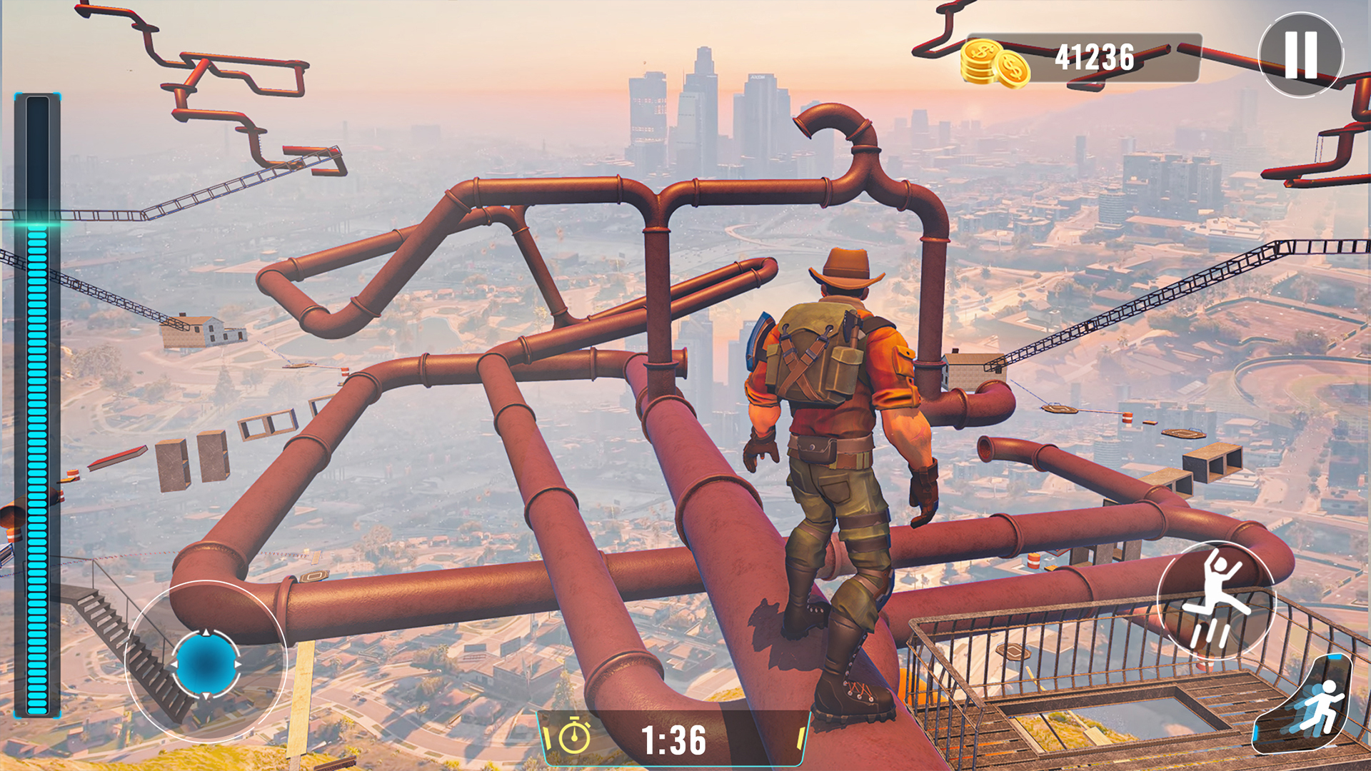 اسکرین شات 2 بازی Only Jump Up: Parkour Games 3D