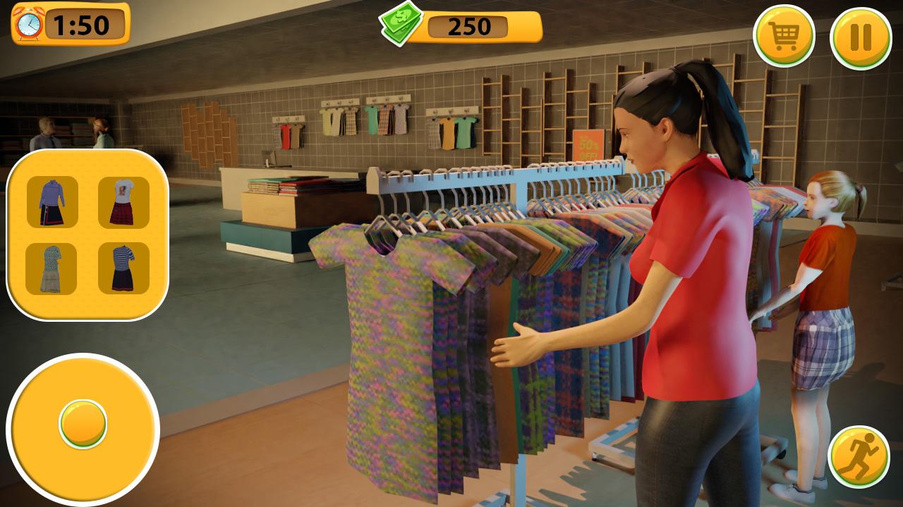 اسکرین شات 2 بازی Virtual Mother Supermarket 3D