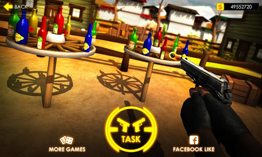 اسکرین شات 1 بازی Gun Bottle Shooting Expert 3D