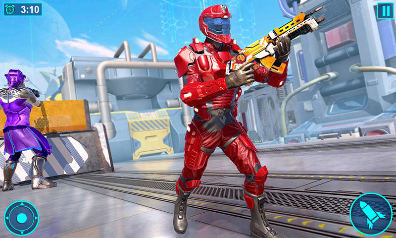اسکرین شات 1 بازی FPS Robot Shooter: Gun Games