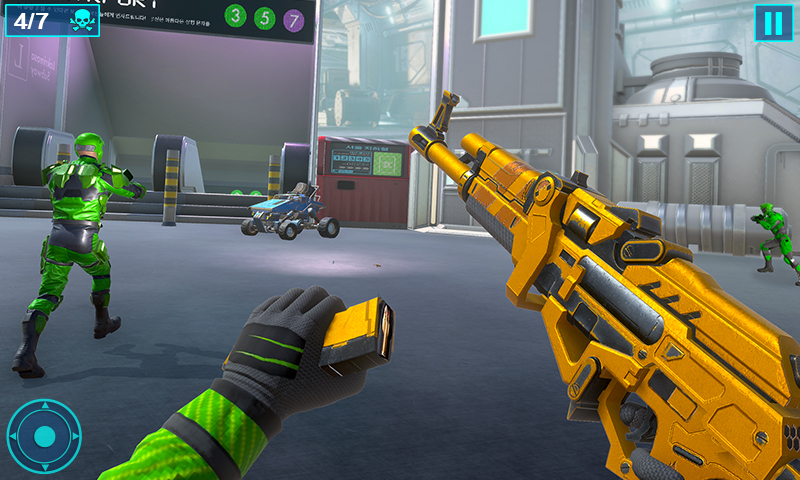 اسکرین شات 5 بازی FPS Robot Shooter: Gun Games