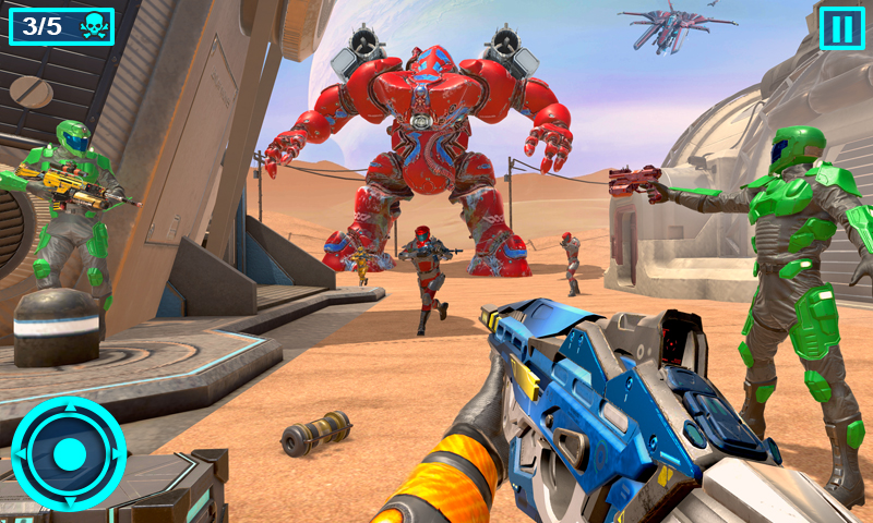اسکرین شات 2 بازی FPS Robot Shooter: Gun Games