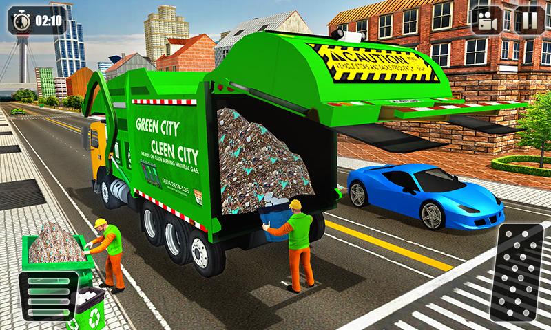 اسکرین شات 3 بازی Garbage Truck Driving Simulato