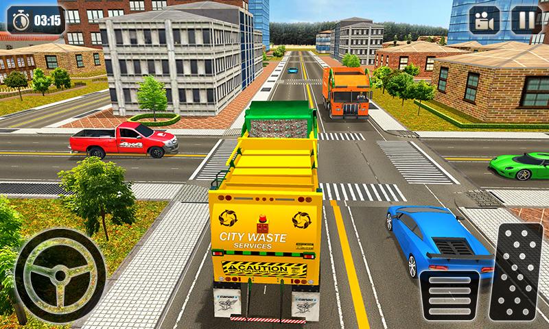 اسکرین شات 5 بازی Garbage Truck Driving Simulato