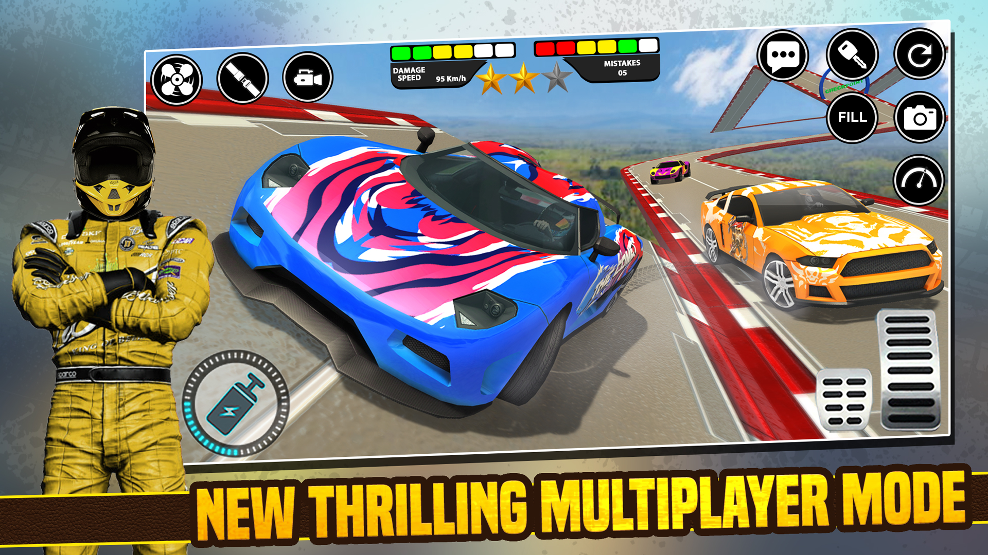 اسکرین شات 8 بازی Crazy Ramp Car Stunt Master 3D