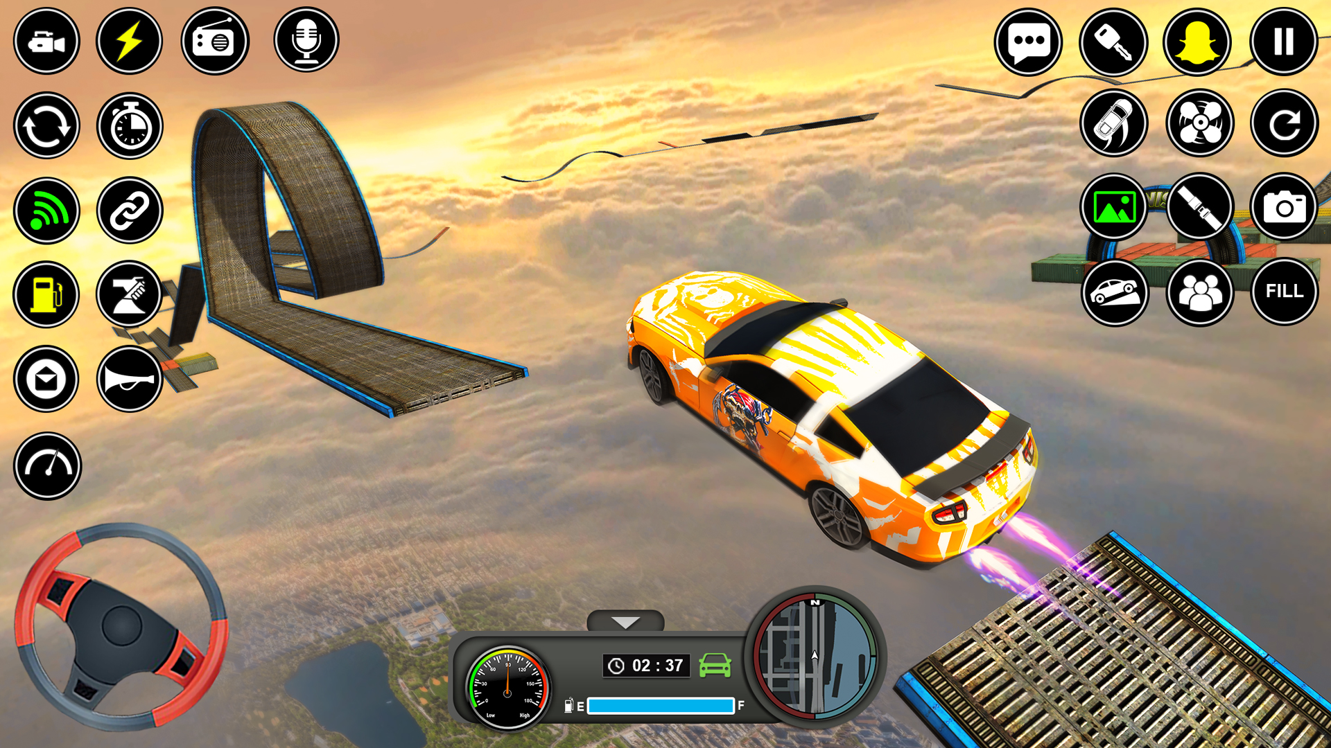 اسکرین شات 7 بازی Crazy Ramp Car Stunt Master 3D