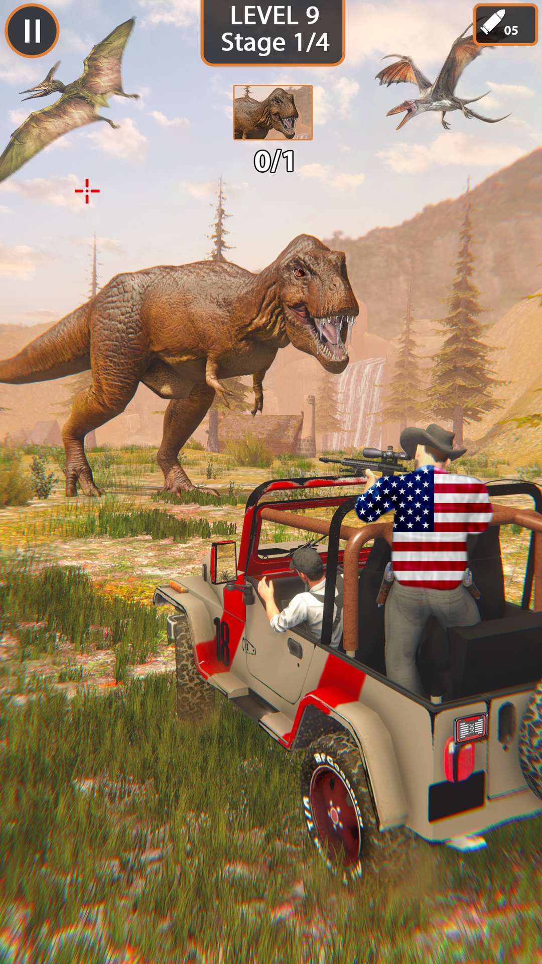 اسکرین شات 3 بازی Dino Hunter: Wild Shooting