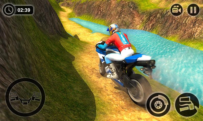 اسکرین شات 3 بازی Uphill Offroad Motorbike Rider