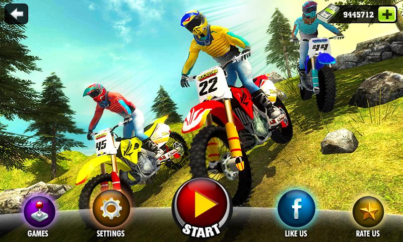 اسکرین شات 1 بازی Uphill Offroad Motorbike Rider