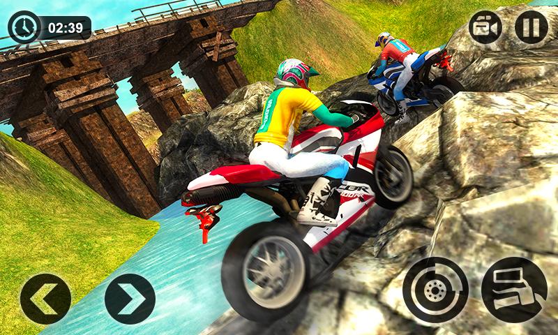 اسکرین شات 5 بازی Uphill Offroad Motorbike Rider