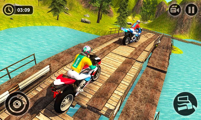 اسکرین شات 6 بازی Uphill Offroad Motorbike Rider