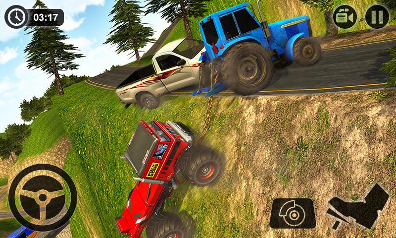 اسکرین شات 4 بازی Offroad Tractor Pulling Driver