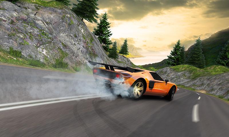 اسکرین شات 3 بازی Real Turbo Car Racing 3D