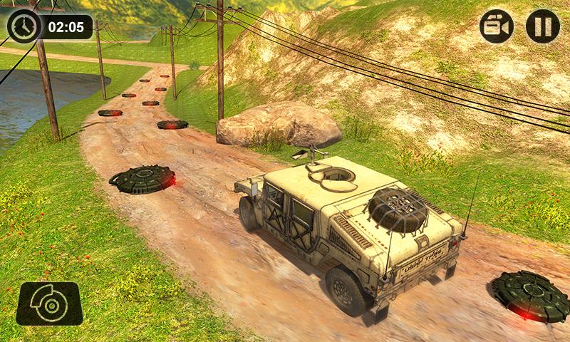 اسکرین شات 4 بازی US Army Vehicle Driving Game