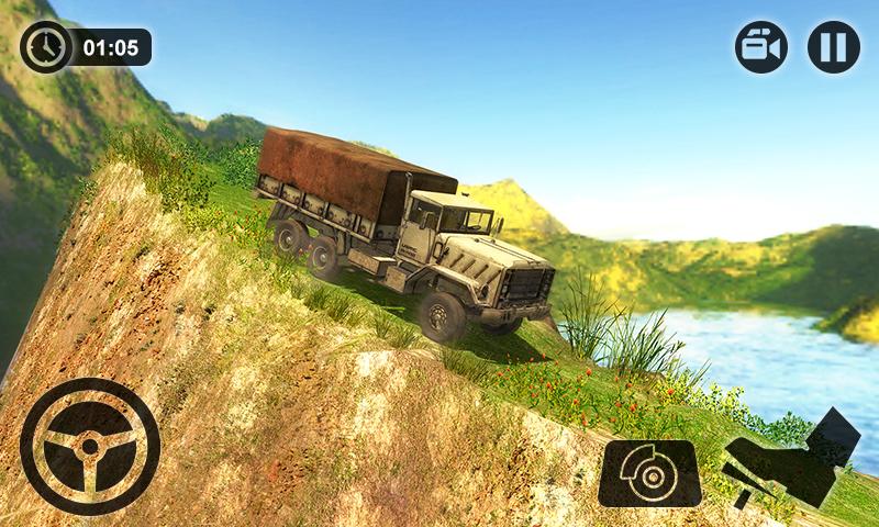 اسکرین شات 3 بازی US Army Vehicle Driving Game