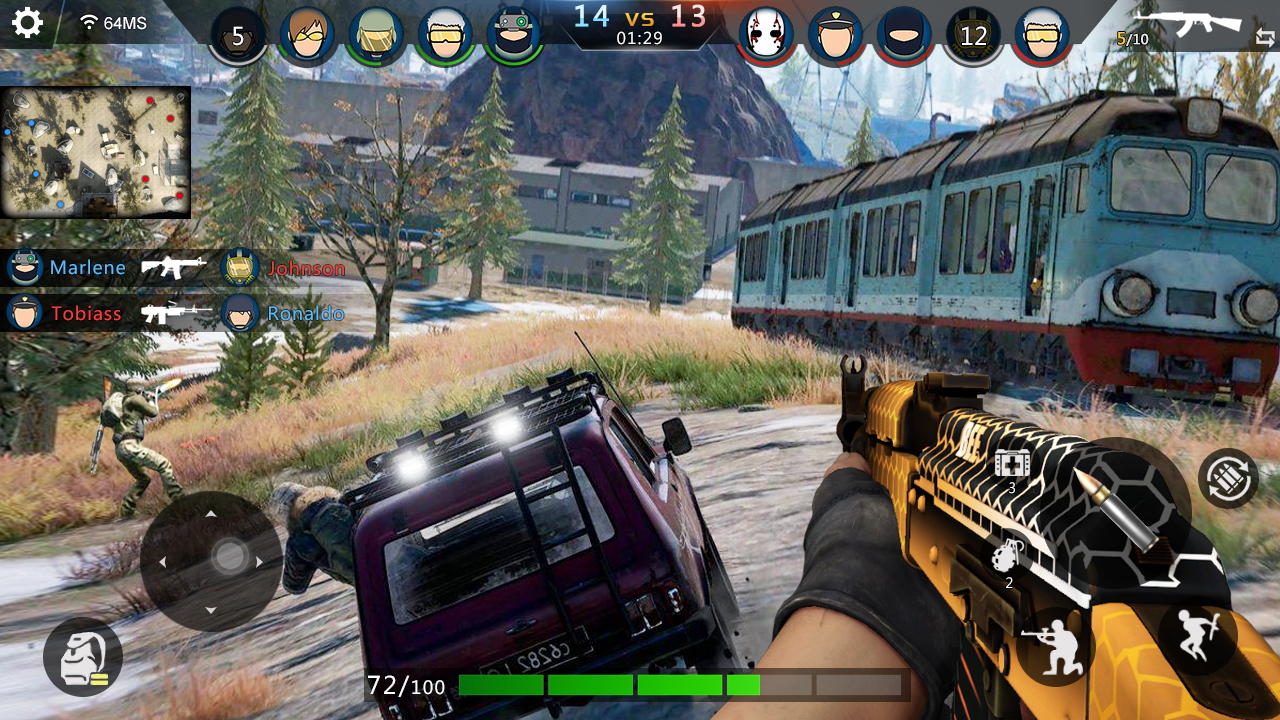 اسکرین شات 4 بازی FPS Offline Strike : Missions