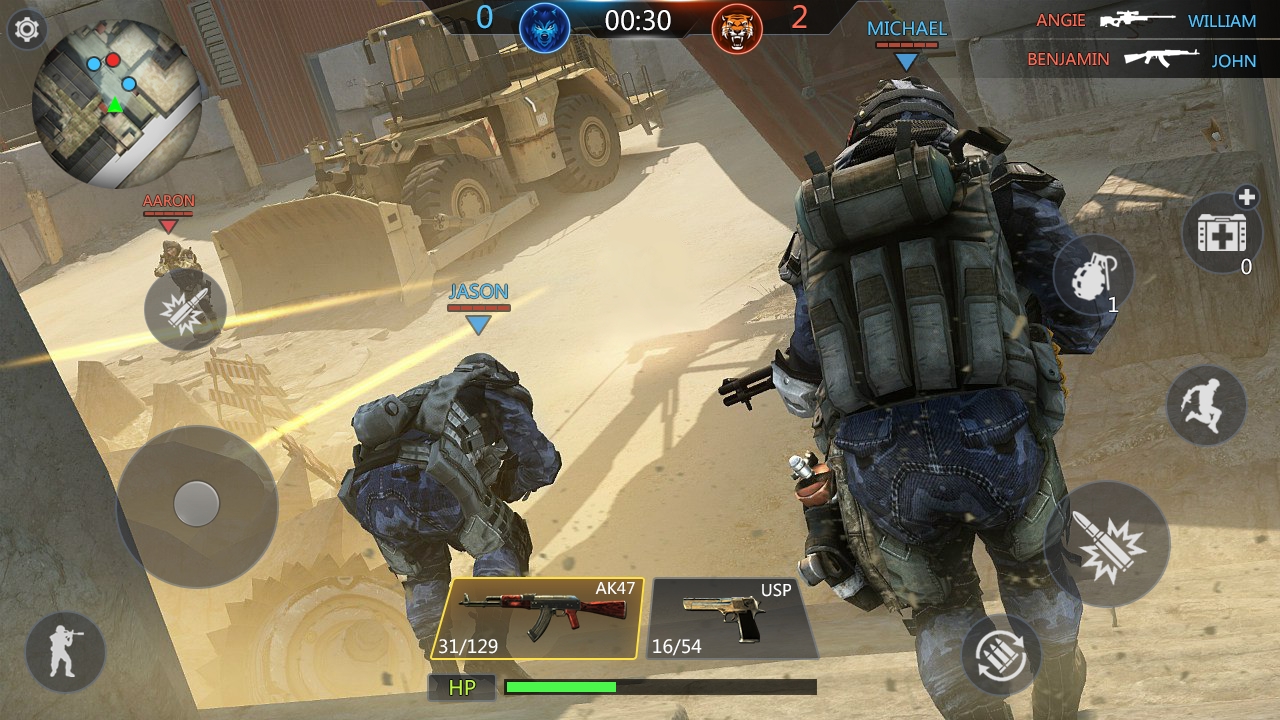 اسکرین شات 3 بازی FPS Online Strike:PVP Shooter