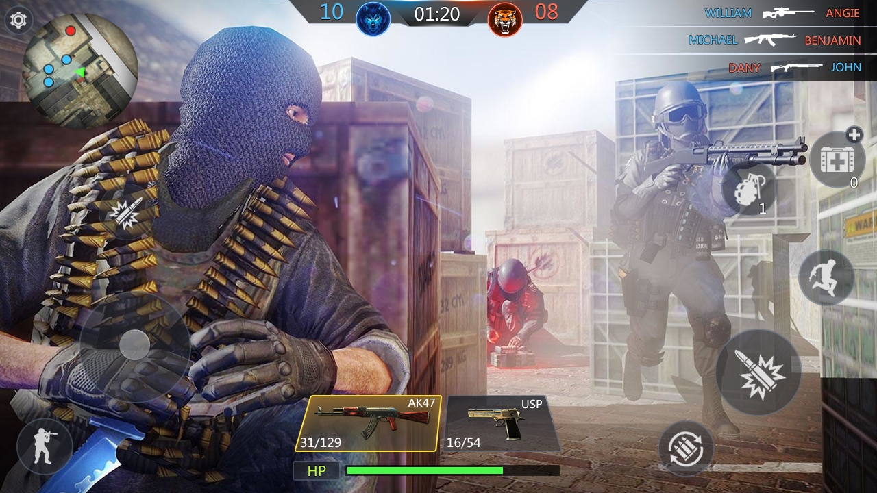 اسکرین شات 4 بازی FPS Online Strike:PVP Shooter
